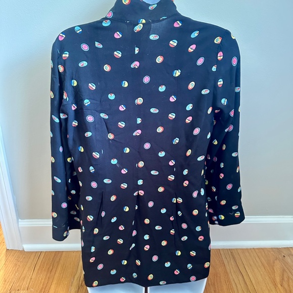 13 0f 52 Conversations by Anthropologie Colloquial Pintucked Button Down Blouse - Picture 3 of 7